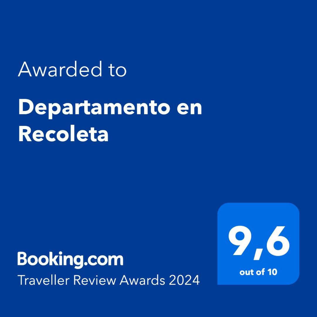 Departamento En Recoleta Διαμέρισμα Μπουένος Άιρες Εξωτερικό φωτογραφία